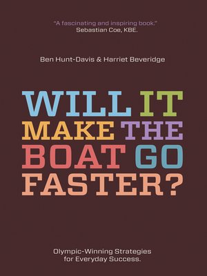 cover image of Will It Make The Boat Go Faster?